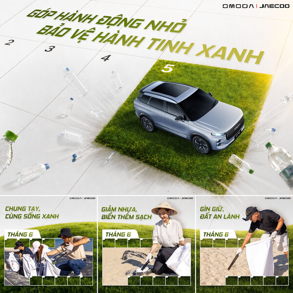Omoda & Jaecoo Việt Nam lan tỏa hành trình sống xanh